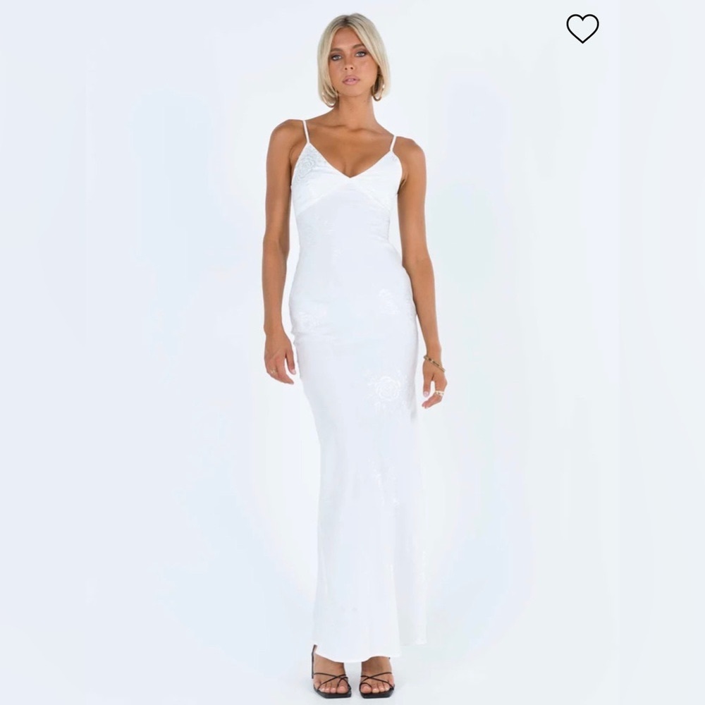 Satin Maxi Dress